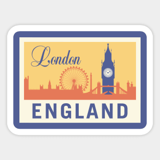 London England Sticker